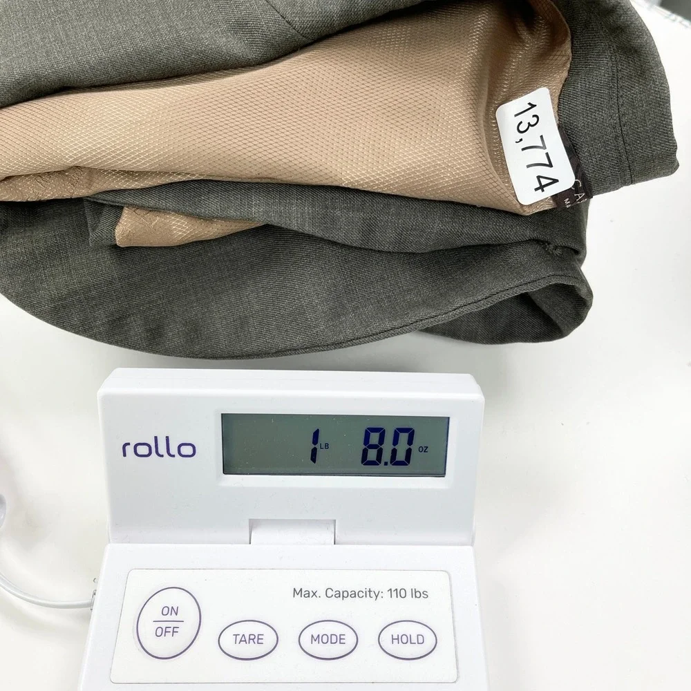 Caravelli Collezione Mens Blazer 42S Gray Two Button‎ Sport Coat Heritage Office